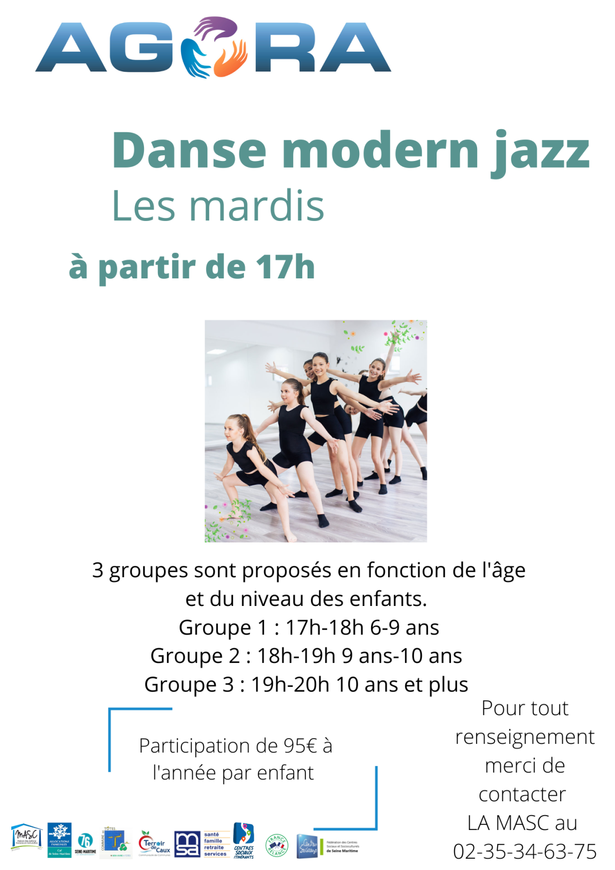 Affiche Danse Modern Jazz