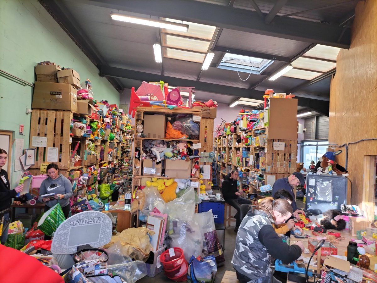 Atelier collectif à la MASC