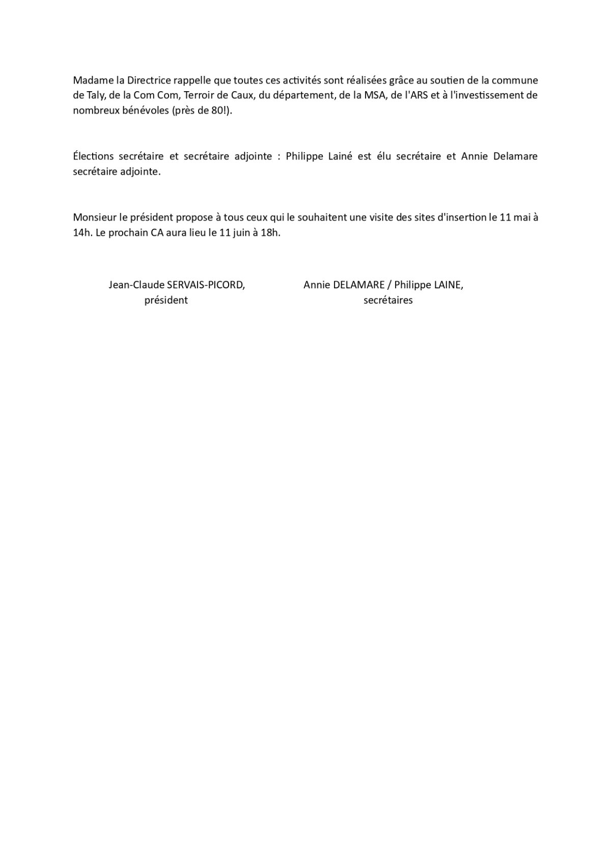 Aperçu page 2 du PV