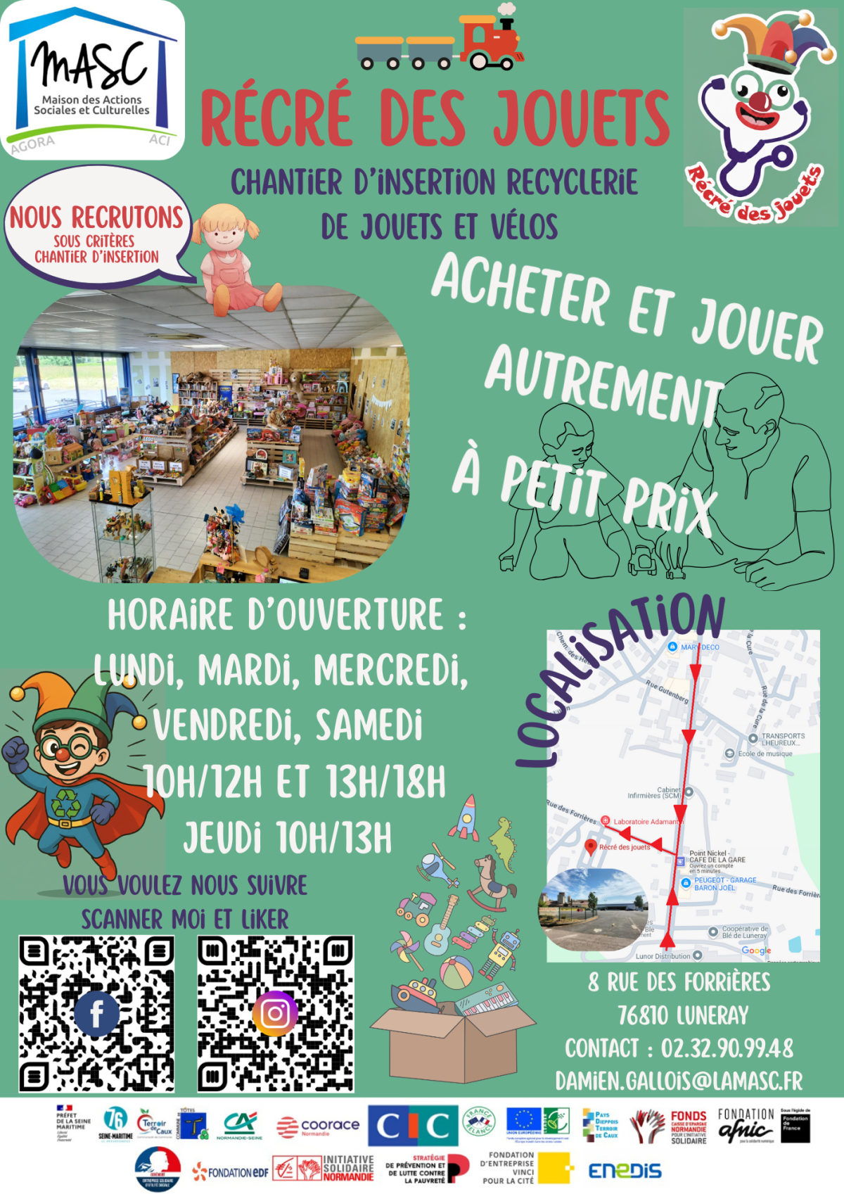 Affiche Récré des Jouets